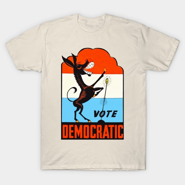 American Vote Democratic Vintage T-Shirt by Hilda74